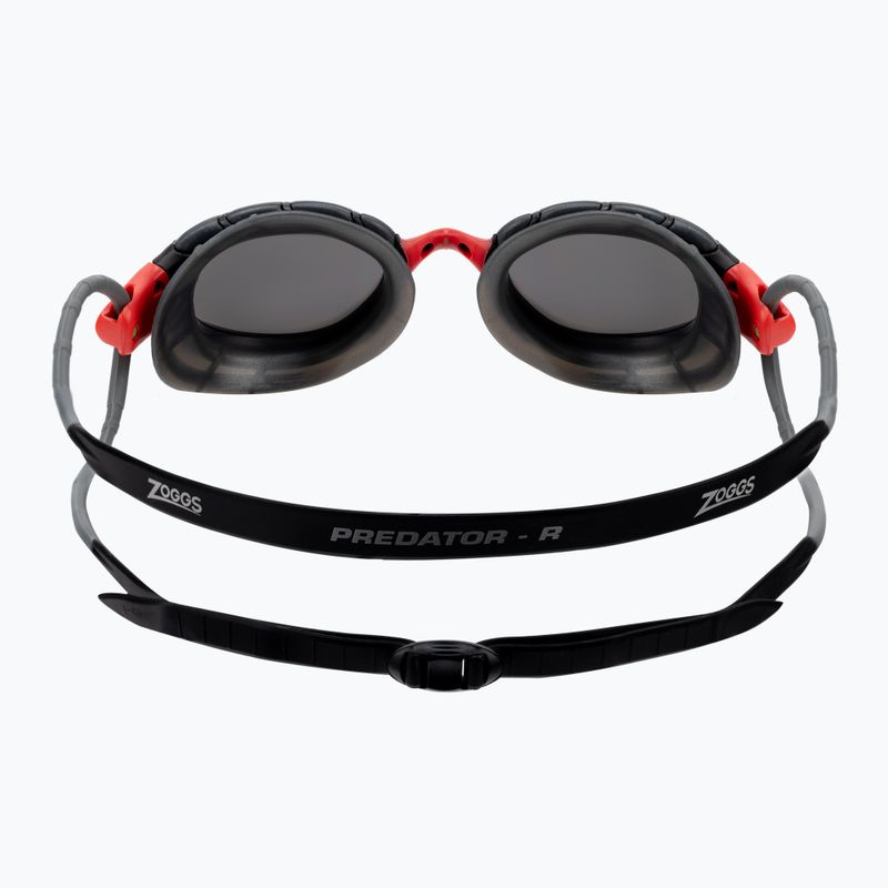 Ochelari de înot Zoggs Predator Titanium silver 461065 5