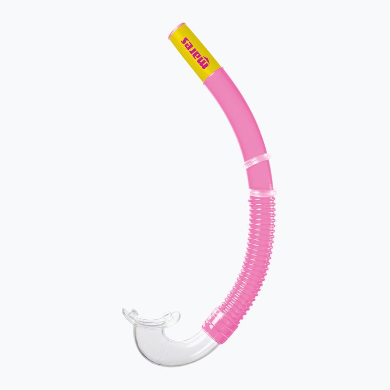 Set de snorkeling pentru copii Mares Combo Jelly pink/yellow/clear 3