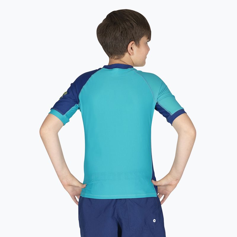 Tricou de înot pentru copii  Mares Rashguard Shield Youth lime 2