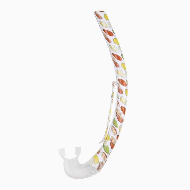 Set de snorkeling pentru copii Mares Combo Vitamin white/yellow/clear