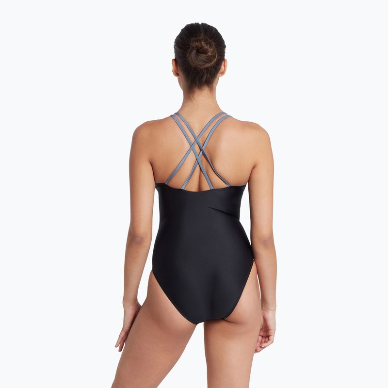 Costum de baie dintr-o piesă pentru femei Zoggs Seamarine Panel Crossback 4