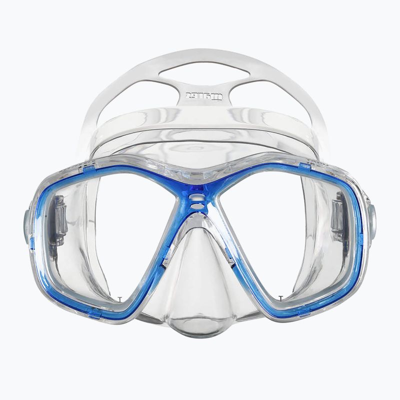 Set de snorkeling Mares Tapu blue reflex/clear 3