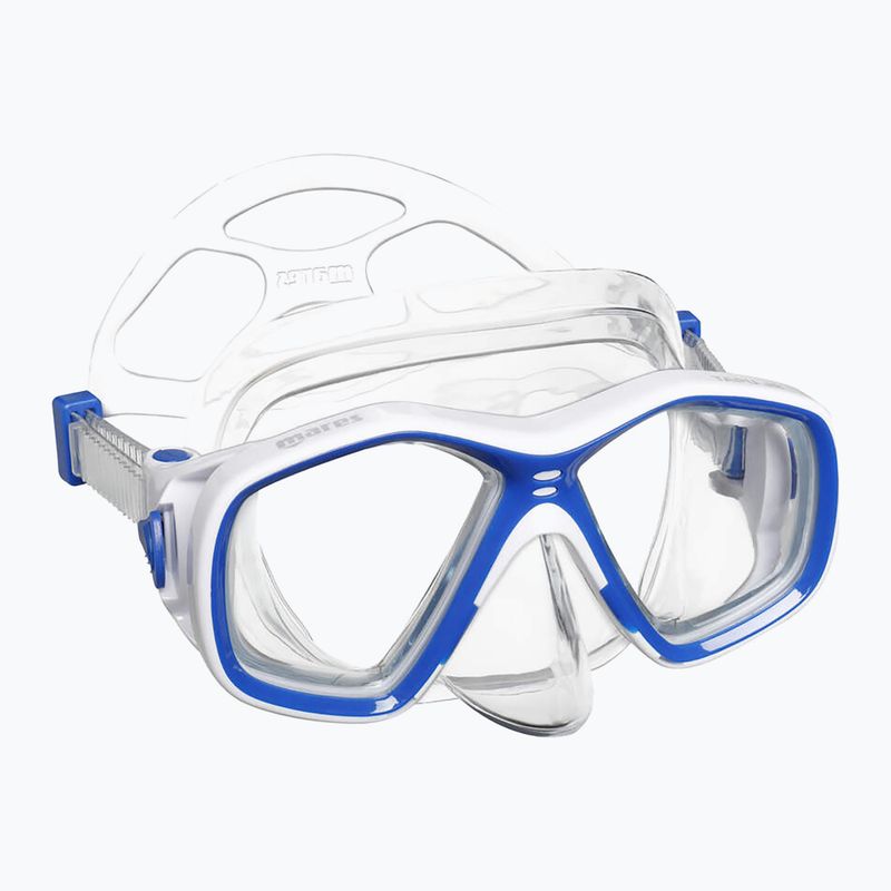 Set de snorkeling pentru copii Mares Tapu Jr blue/white/clear 2