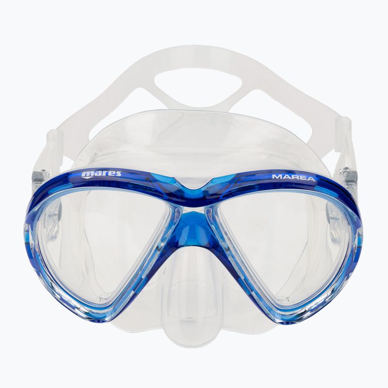 Mască de scufundări Mares Marea blue reflex/clear 2