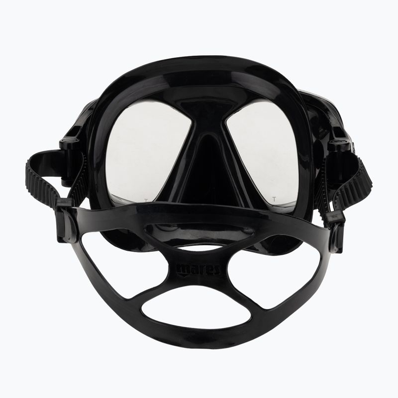 Mască de snorkeling Mares Tapu black/black 4