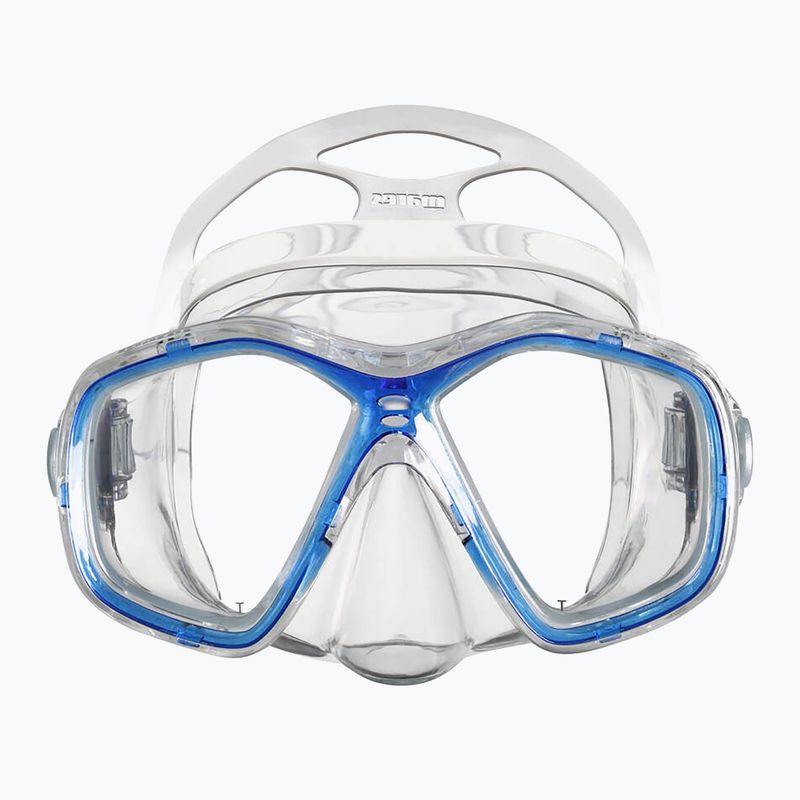 Mască de snorkeling Mares Tapu blue reflex/clear 2