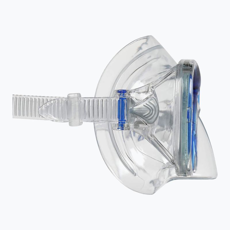 Mască de snorkeling Mares Tapu blue reflex/clear 3
