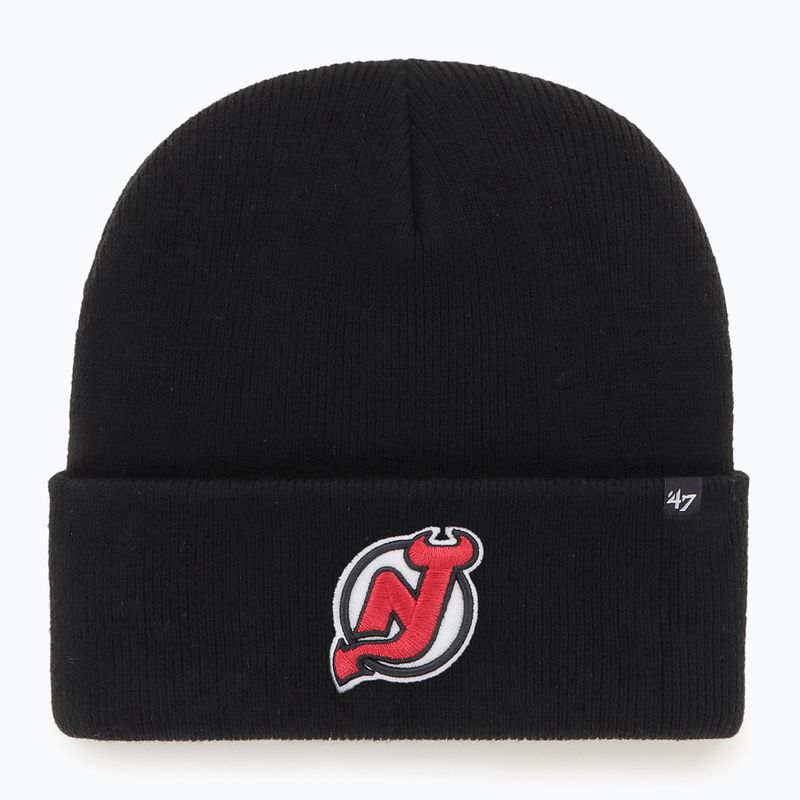 Căciulă de iarnă 47 Brand NHL New Jersey Devils Haymaker black