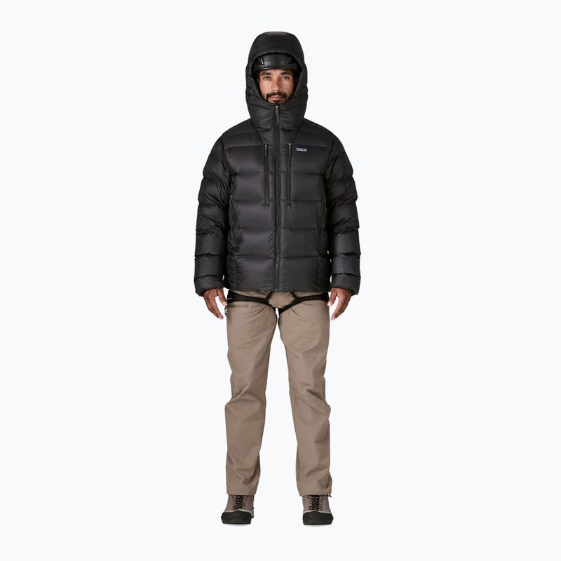 Geacă cu puf pentru bărbați Patagonia Fitz Roy Down Hoody black 2