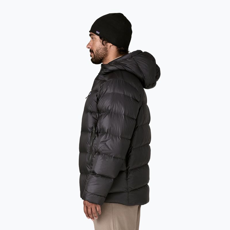 Geacă cu puf pentru bărbați Patagonia Fitz Roy Down Hoody black 4