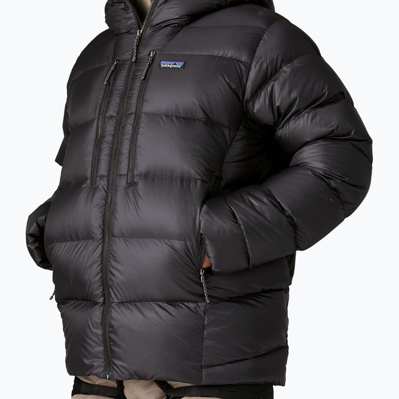 Geacă cu puf pentru bărbați Patagonia Fitz Roy Down Hoody black 6