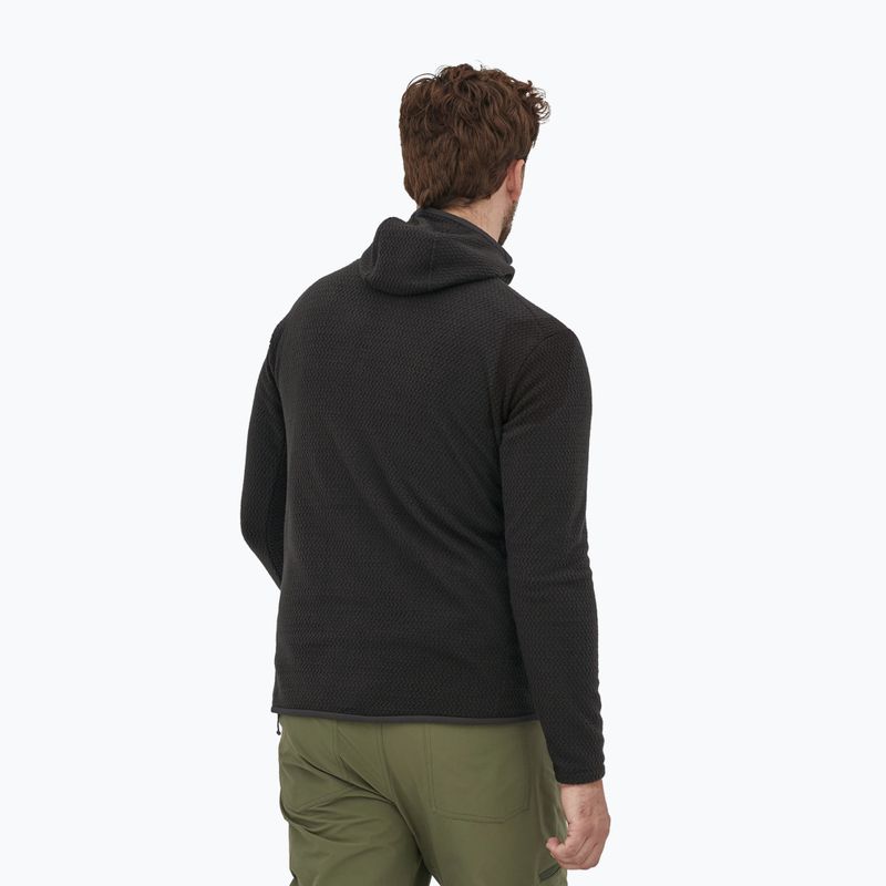 Bărbați Patagonia R1 Air Full-Zip fleece negru 2