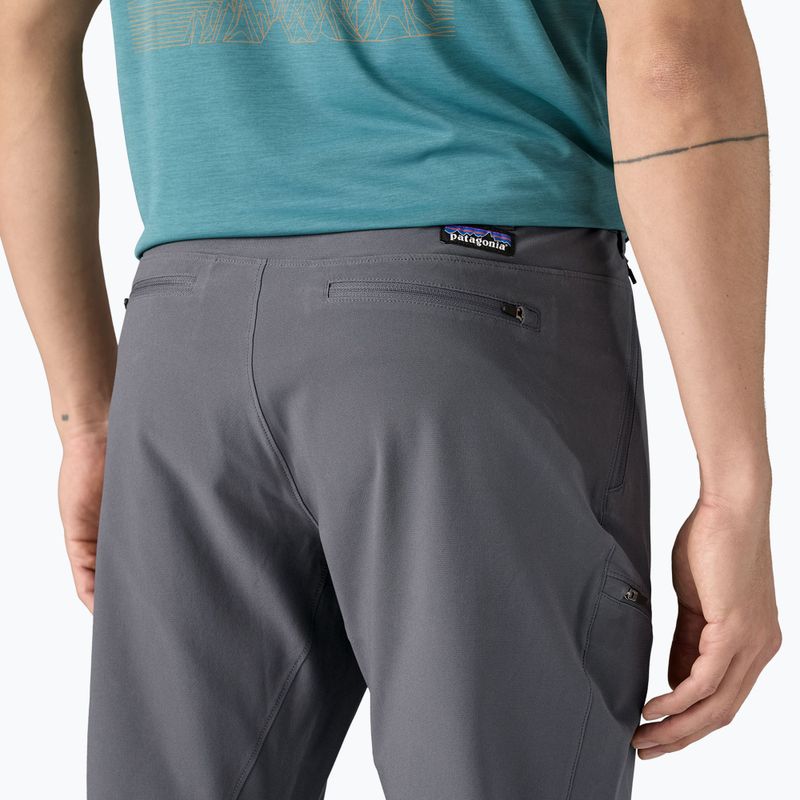 Pantaloni de trekking pentru bărbați Patagonia Terravia Trail Regular gorge grey 5