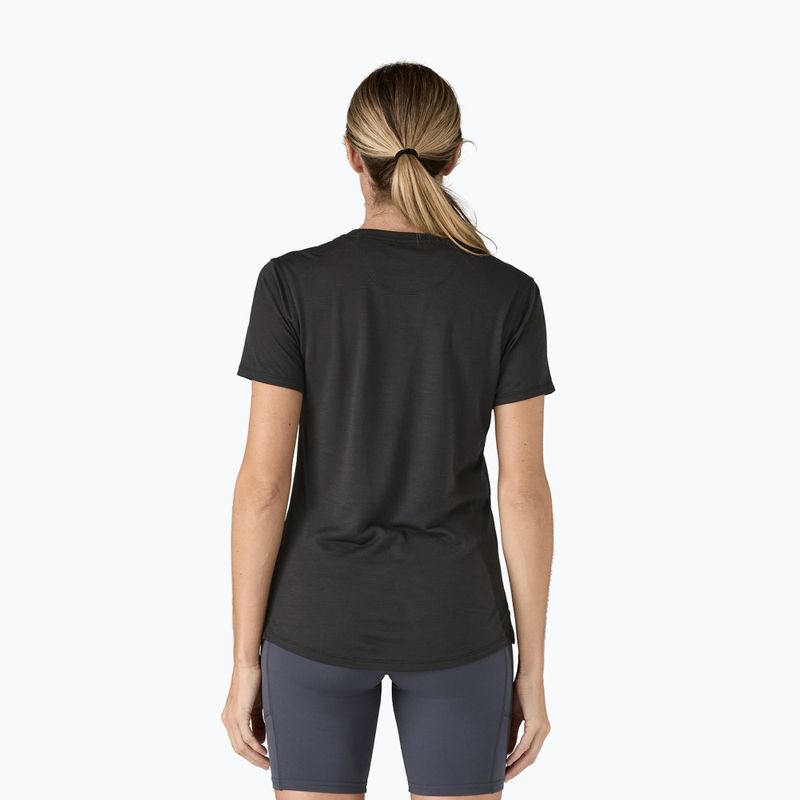 Tricou pentru femei Patagonia Cap Cool Merino Blend black 6