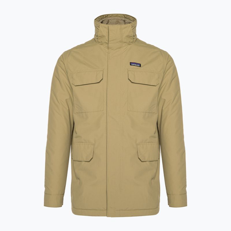 Geacă izolată pentru bărbați Patagonia Isthmus Parka classic tan 6