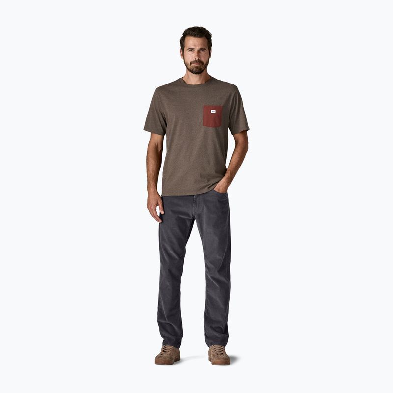 Pantaloni pentru bărbați Patagonia Organic Cotton Corduroy Jeans - Reg forge grey 2