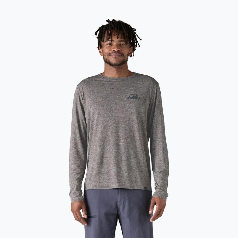 Longsleeve pentru bărbați Patagonia Cap Cool Daily Graphic Shirt 73 skyline/feather grey 2