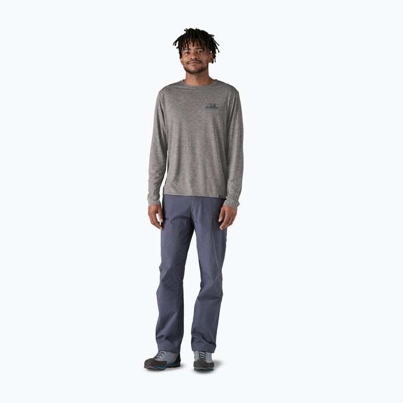 Longsleeve pentru bărbați Patagonia Cap Cool Daily Graphic Shirt 73 skyline/feather grey 4
