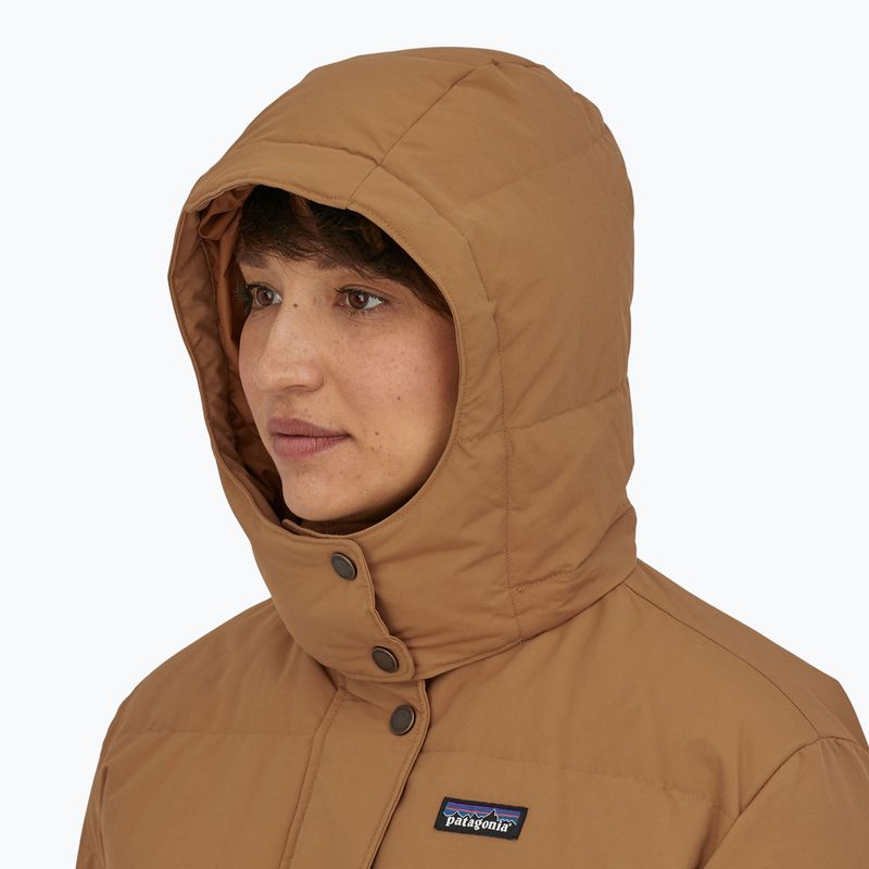 Palton cu puf pentru femei Patagonia Downdrift Parka nest brown 3