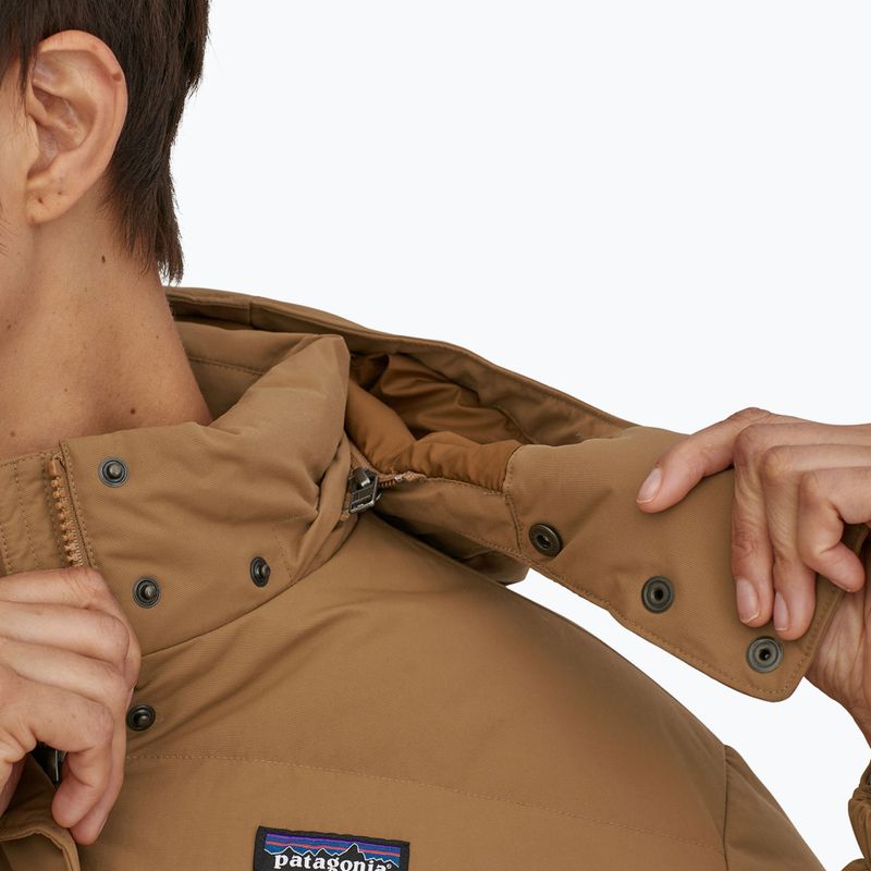 Palton cu puf pentru femei Patagonia Downdrift Parka nest brown 4