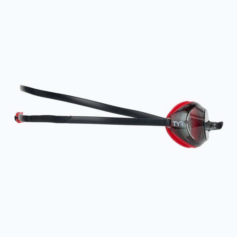 Ochelari de înot TYR Vecta Racing smoke/red/black 3