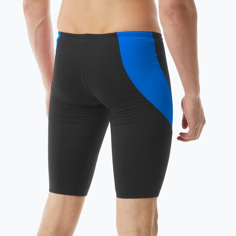 Jammer-uri de înot pentru bărbați TYR Durafast Elite Oceanid Jammer black/blue 2
