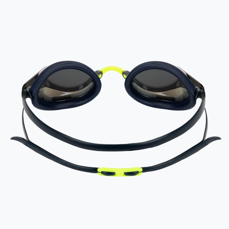 Ochelari de înot TYR Blackops 140 Ev Racing Mirrored gold/navy/yellow 4