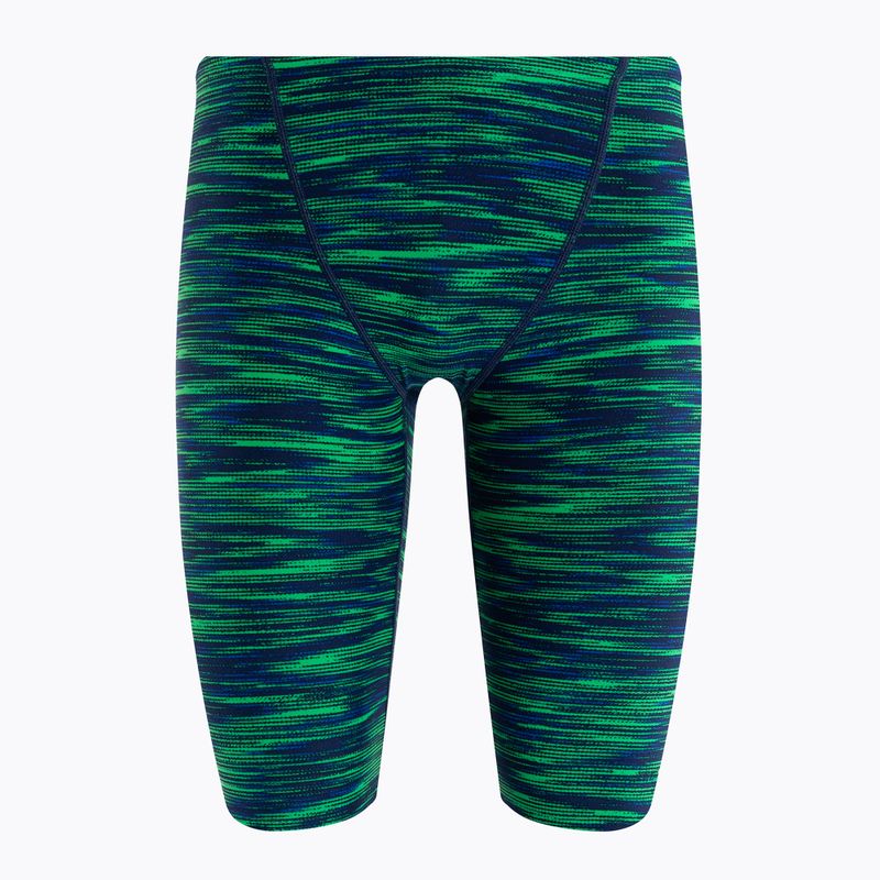 Costume de baie pentru bărbați TYR Fizzy Jammer albastru și verde SFIZ_487_30