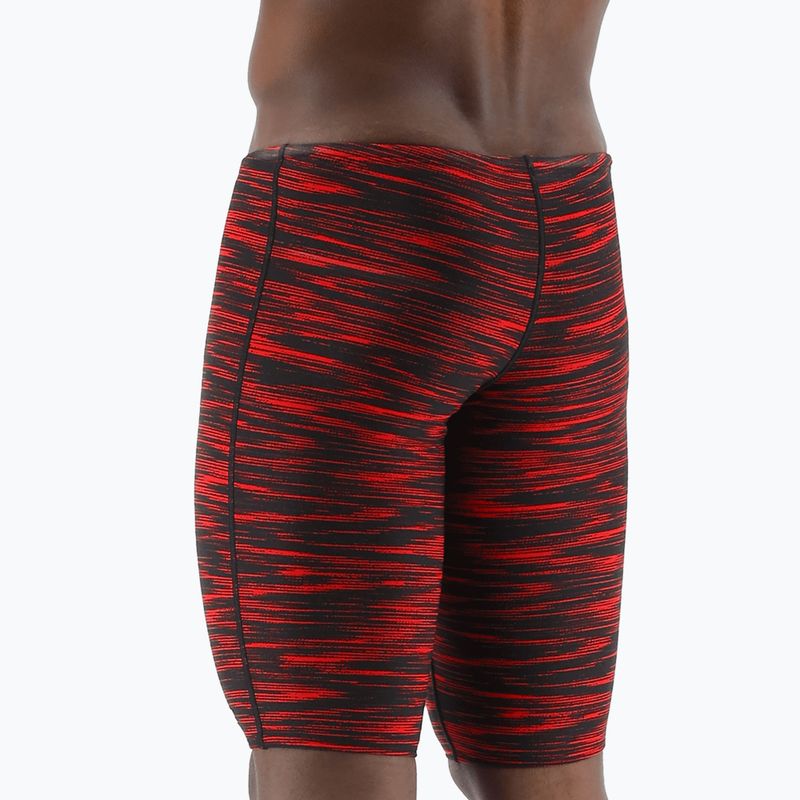 Costume de baie pentru bărbați TYR Fizzy Jammer roșu și negru SFIZ_610_30 7