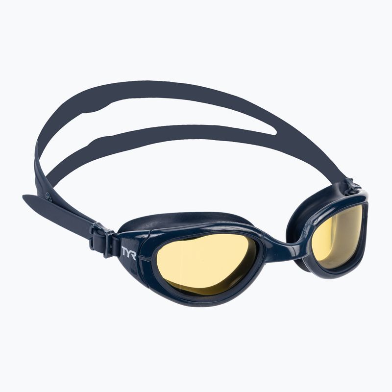 TYR Special Ops 2.0 Ochelari de înot Polarized Non-Mirrored amber/navy