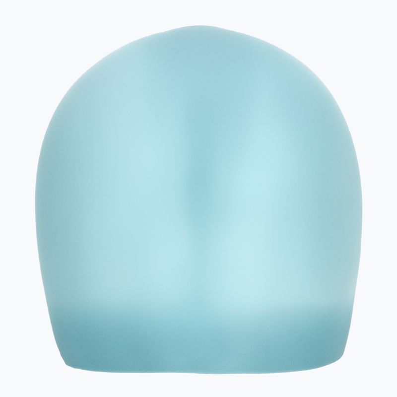 Cască de înot  TYR Long Hair Wrinkle Free Silicone light blue 2