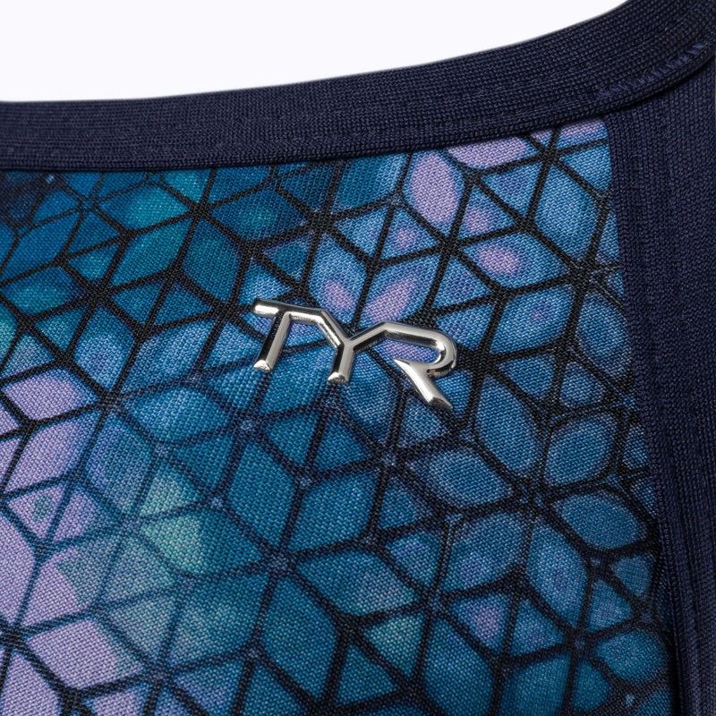 TYR Starhex Diamondfit costum albastru de gheață