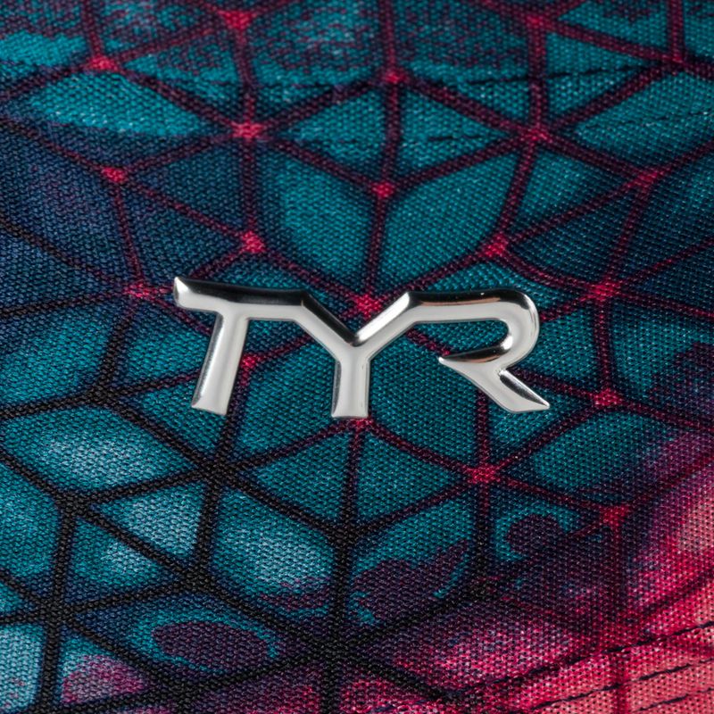 Chiloți de înot TYR Starhex Racer roșu/multi pentru bărbați