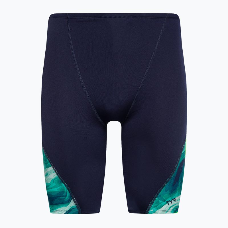 Costume de baie pentru bărbați TYR Mezio Blade teal/multi