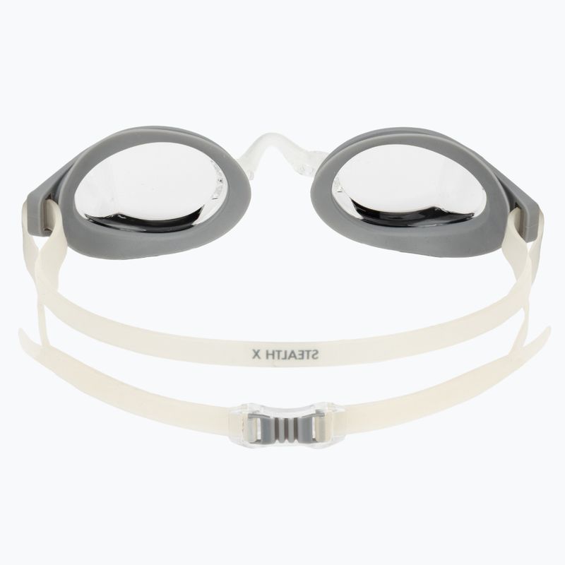 Ochelari de înot TYR Stealth-X Race clear/silver 4