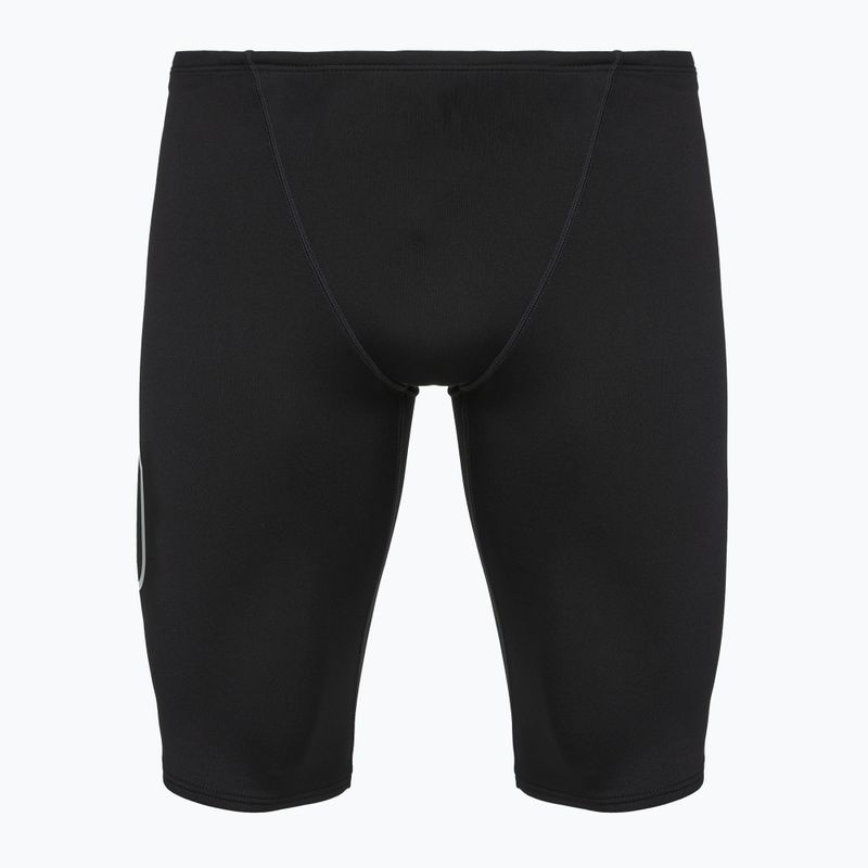 Jammer de înot pentru bărbați TYR Soild Large Logo Jammer black 3