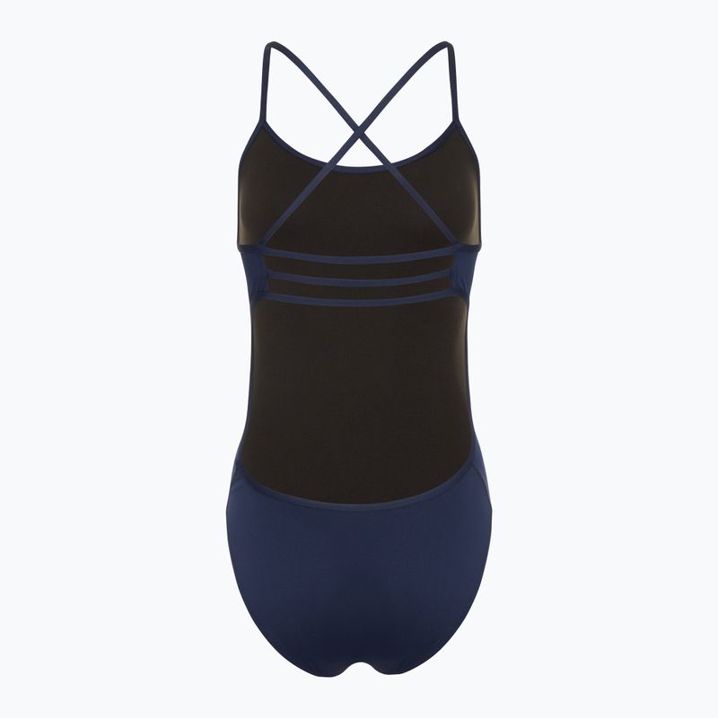 Costum de baie dintr-o bucată pentru femei TYR Solid Trinityfit Durafast Elite navy 2