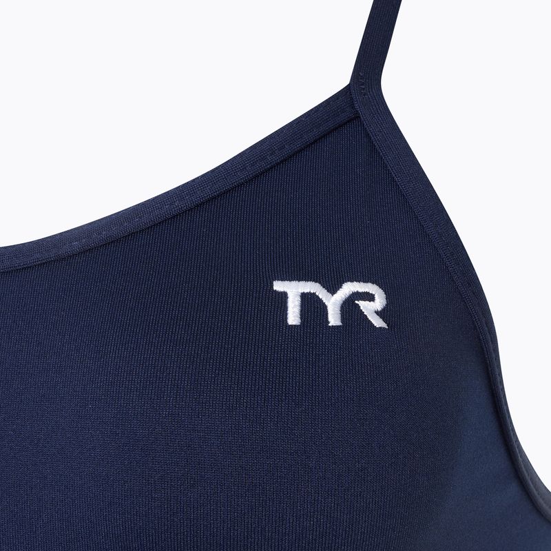 Costum de baie dintr-o bucată pentru femei TYR Solid Trinityfit Durafast Elite navy 3