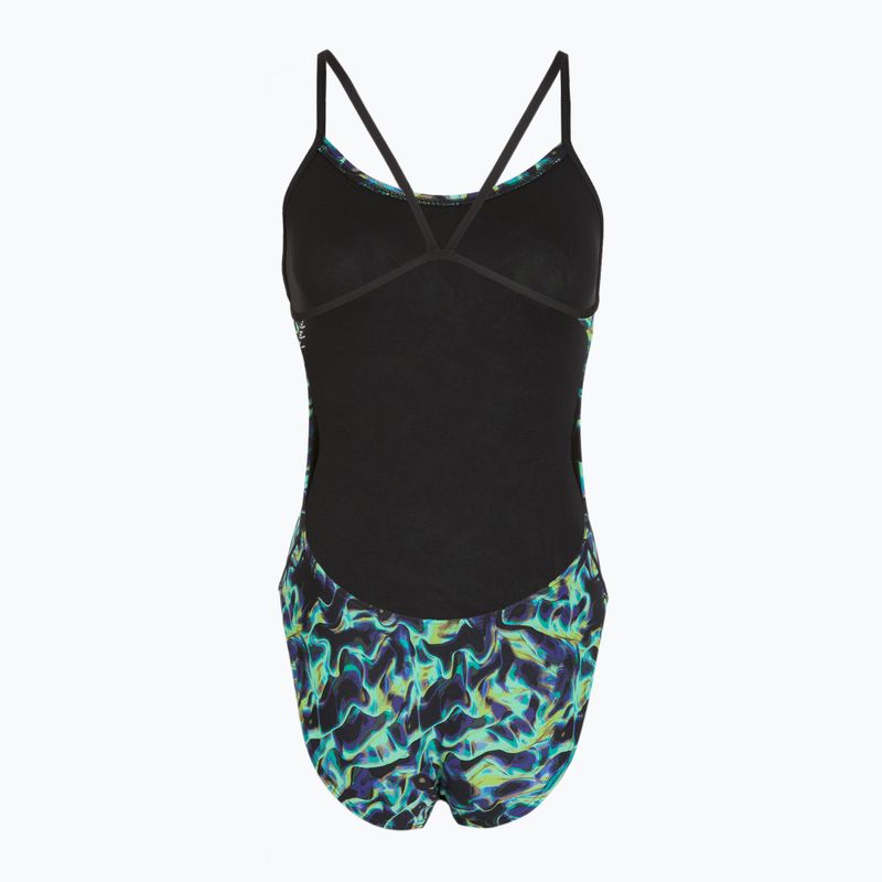 Costum de baie pentru femei dintr-o piesă TYR Durafast Elite Energia Cutoutfit green 2