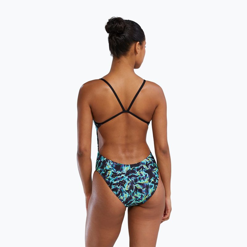 Costum de baie pentru femei dintr-o piesă TYR Durafast Elite Energia Cutoutfit green 5