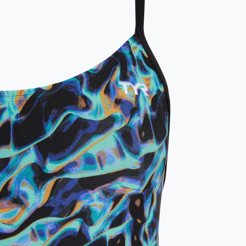 Costum de baie pentru femei dintr-o piesă TYR Durafast Elite Energia Cutoutfit blue 3