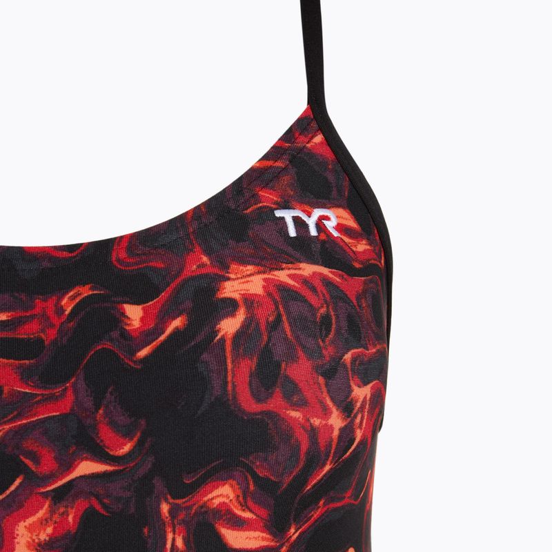 Costum de baie pentru femei dintr-o piesă TYR Durafast Elite Energia Cutoutfit red 3