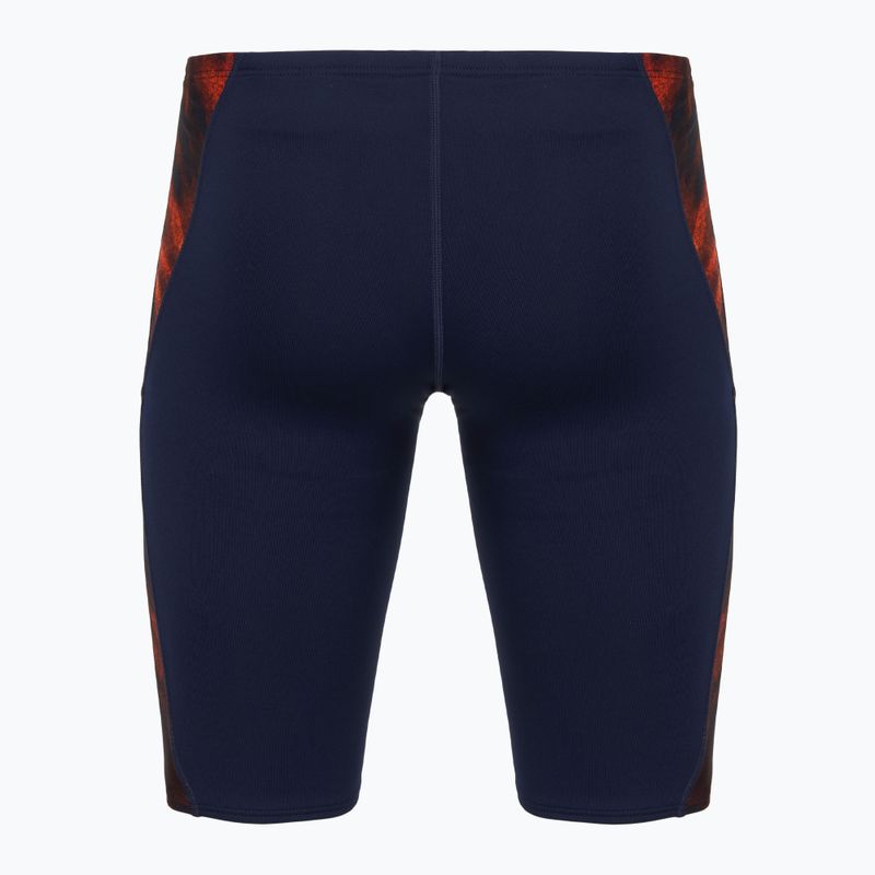 Boxeri de înot pentru bărbați TYR Soren Blade Splice Jammer orange 2