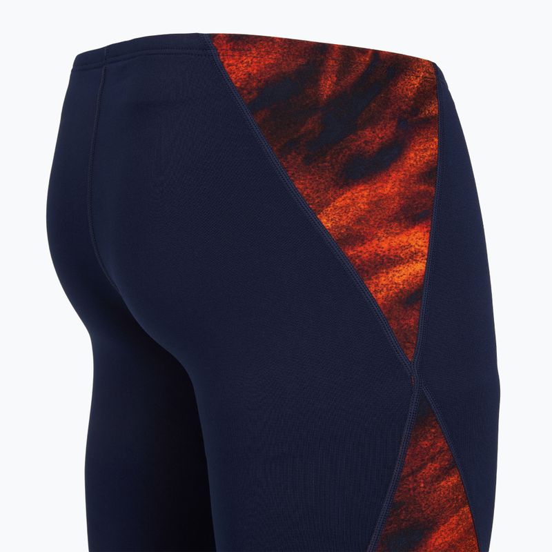 Boxeri de înot pentru bărbați TYR Soren Blade Splice Jammer orange 4