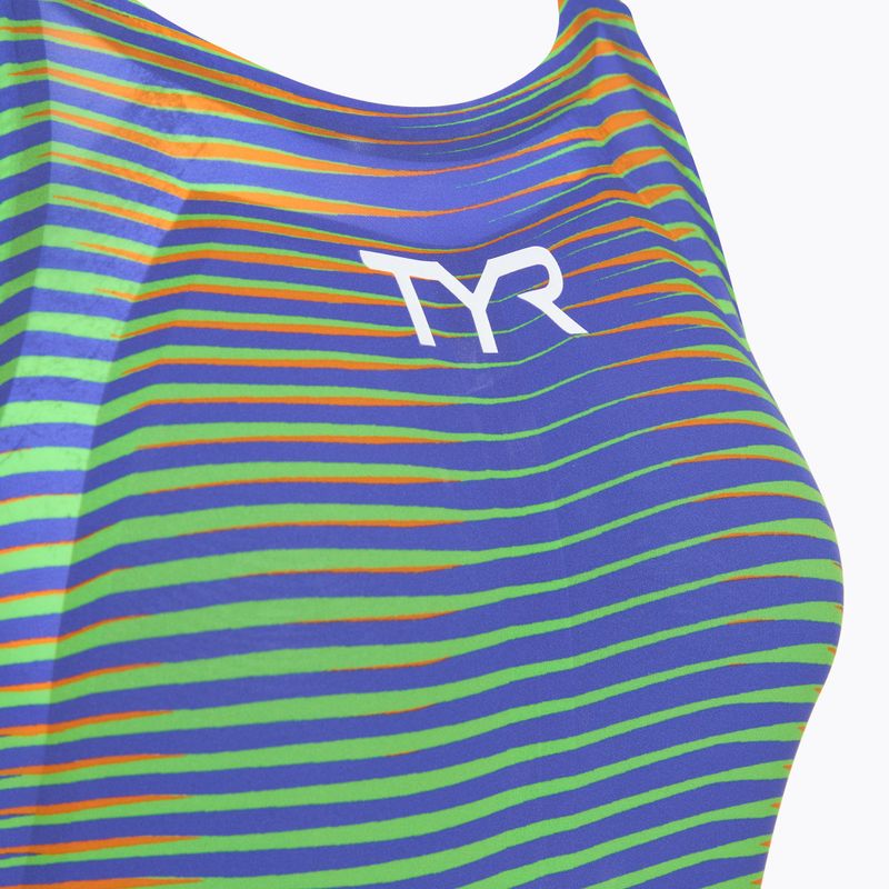 Costum de baie întreg pentru femei TYR Avictor Luminins Closed Back elec lime 3