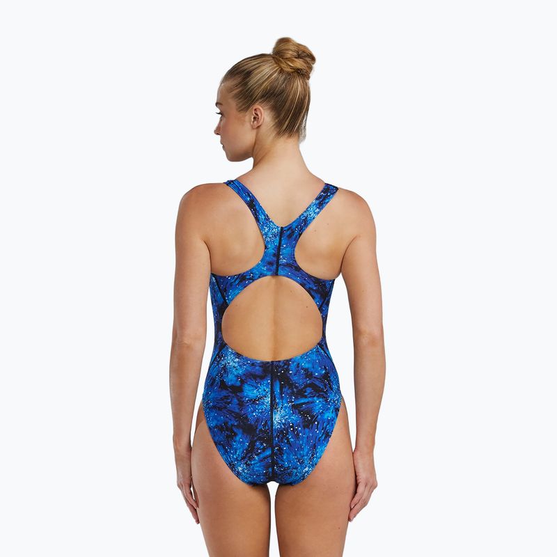 Costum de baie pentru femei dintr-o piesă TYR Durafast Elite Radiant Flare Maxfit blue 2