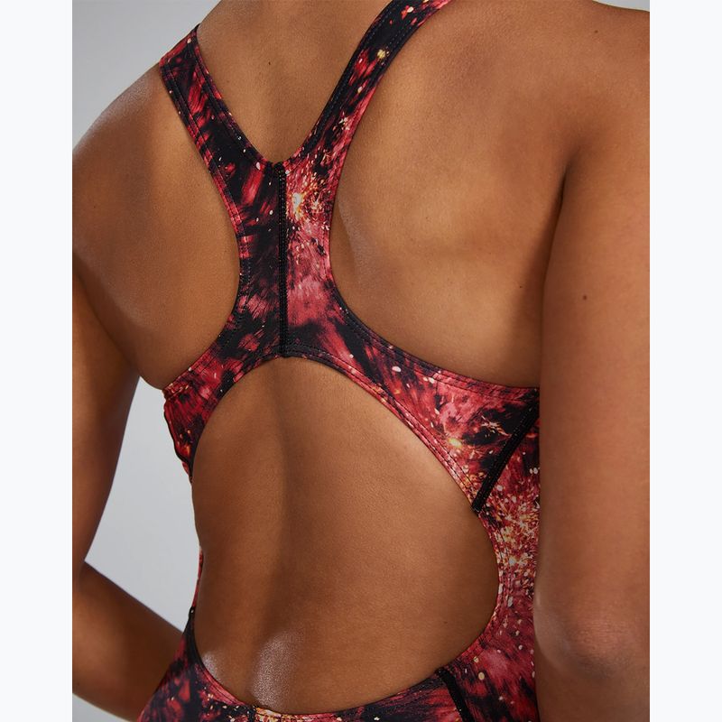 Costum de baie pentru femei dintr-o piesă TYR Durafast Elite Radiant Flare Maxfit red 6
