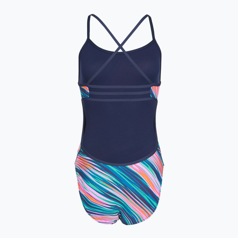 Costum de baie întreg pentru femei TYR Durafast Elite Riptidal Trinityfit pink/multi 2