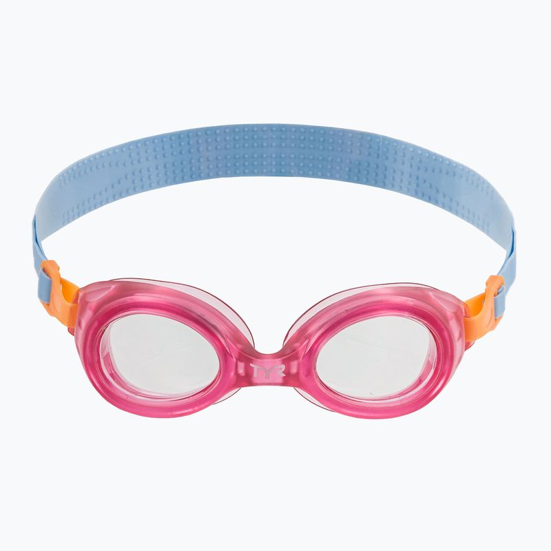 Ochelari de înot pentru copii TYR Aqua Blaze clear / pink 2