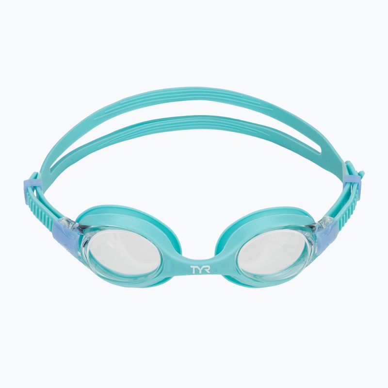 Ochelari de înot pentru copii TYR Swimple blue / black / black 2